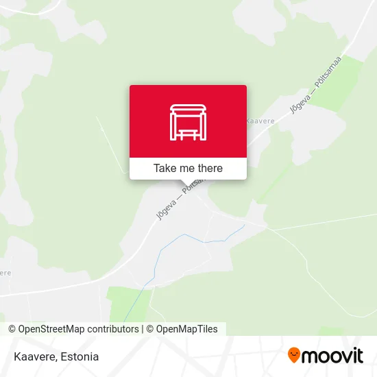 Карта Kaavere