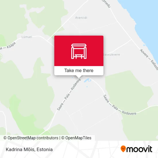 Карта Kadrina Mõis