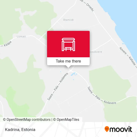 Карта Kadrina