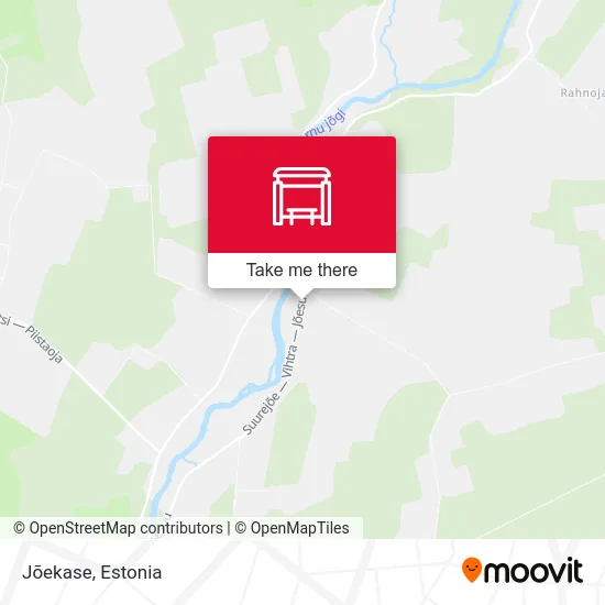 Карта Jõekase