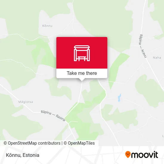 Карта Kõnnu