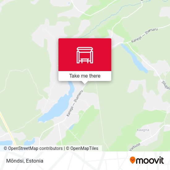 Карта Mõndsi