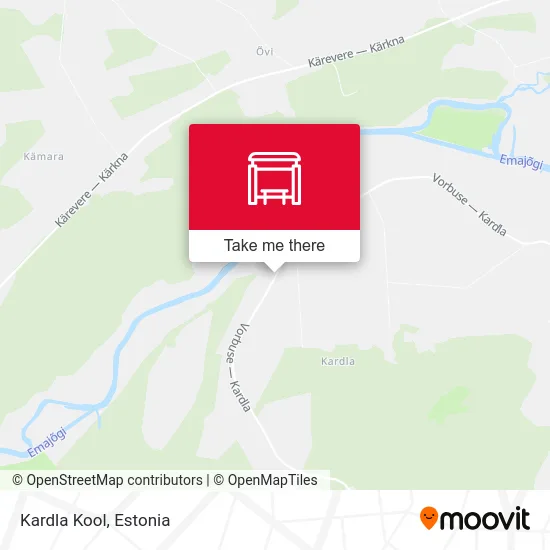 Карта Kardla Kool