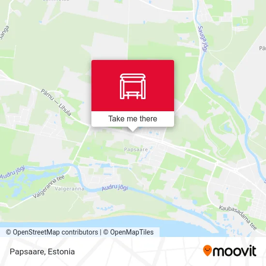 Карта Papsaare