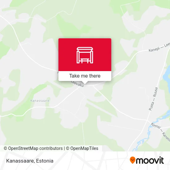 Карта Kanassaare