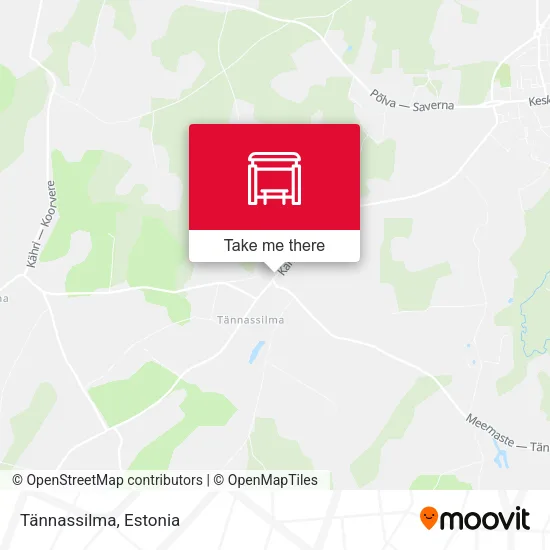 Карта Tännassilma