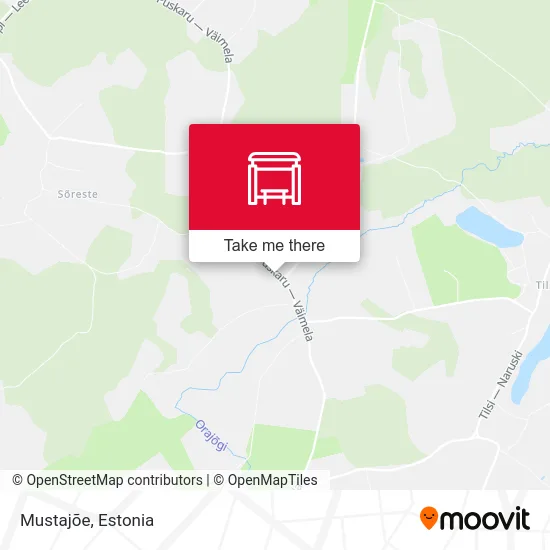 Карта Mustajõe