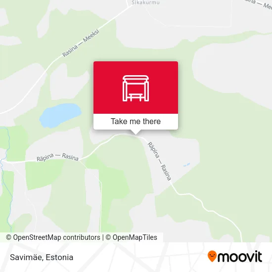 Карта Savimäe