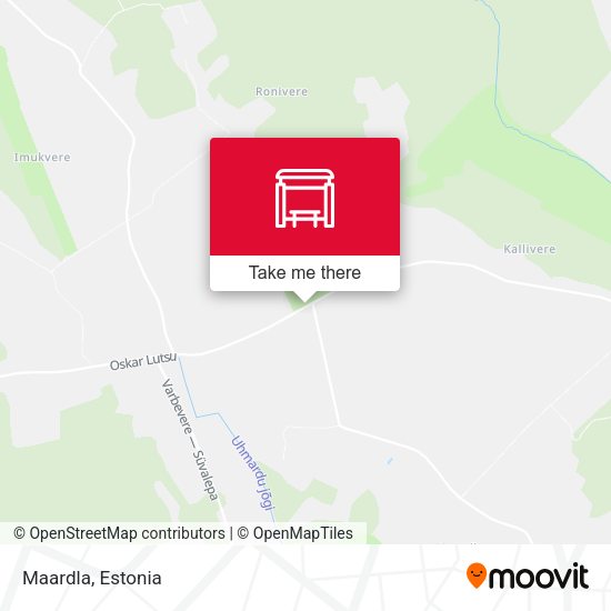 Карта Maardla