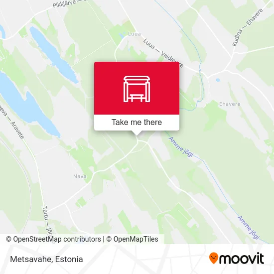 Карта Metsavahe
