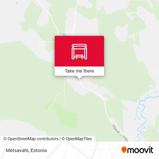 Карта Metsavahi