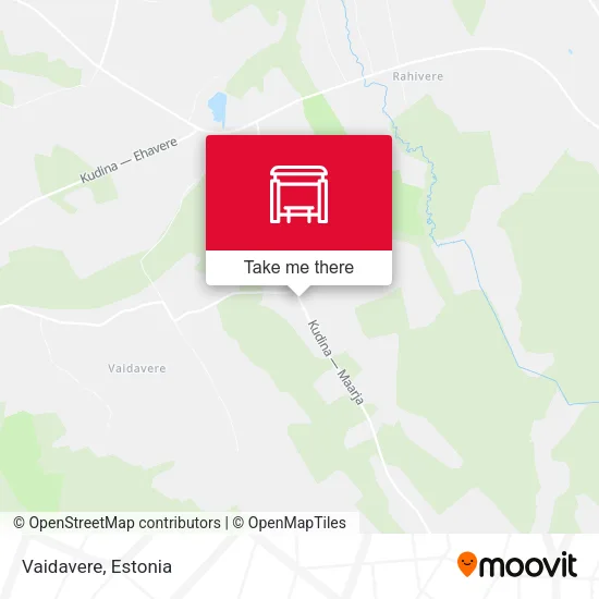 Карта Vaidavere