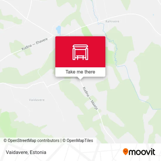 Карта Vaidavere