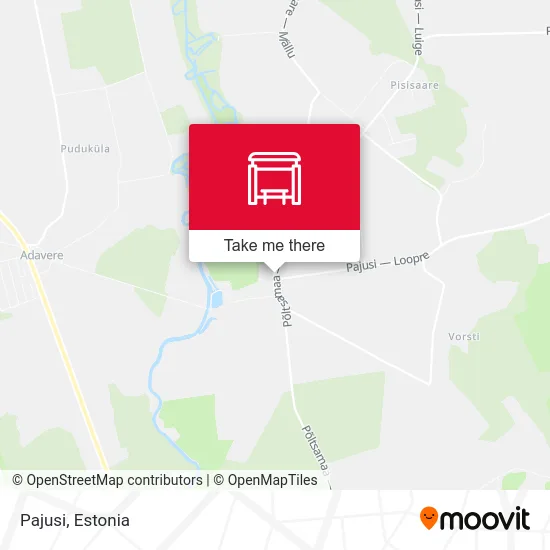 Карта Pajusi