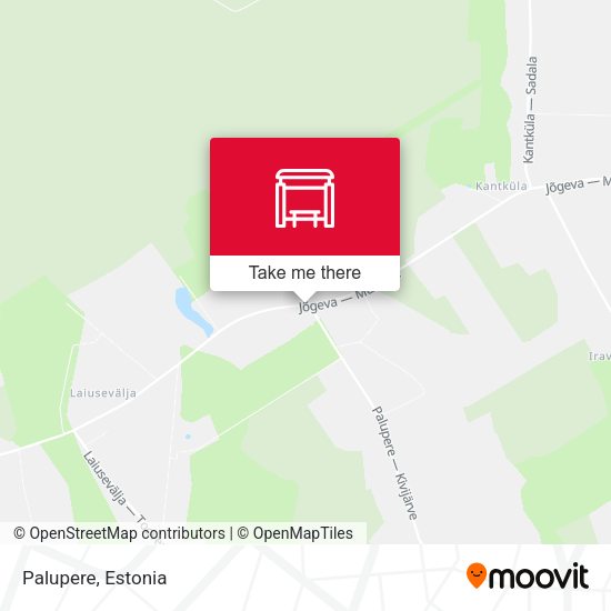 Карта Palupere