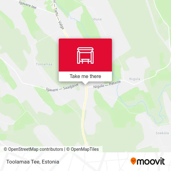 Карта Toolamaa Tee