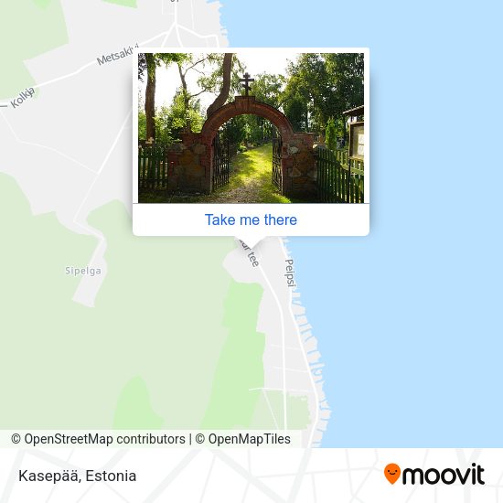 Карта Kasepää