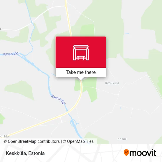 Карта Keskküla