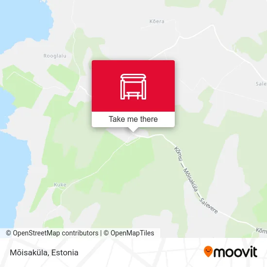 Карта Mõisaküla