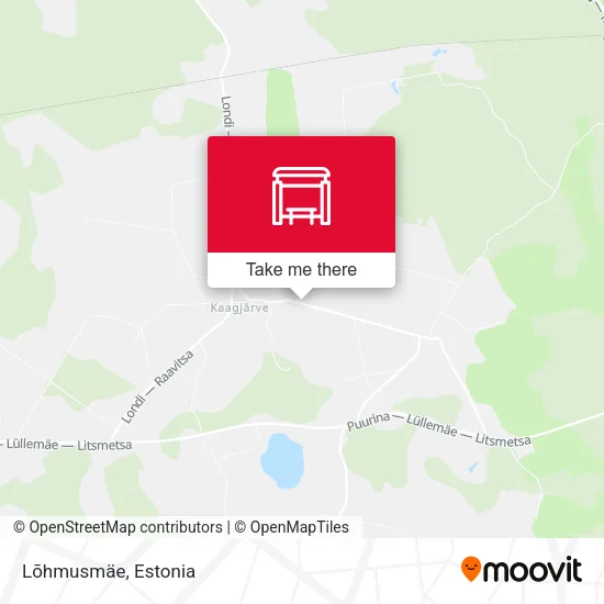 Карта Lõhmusmäe