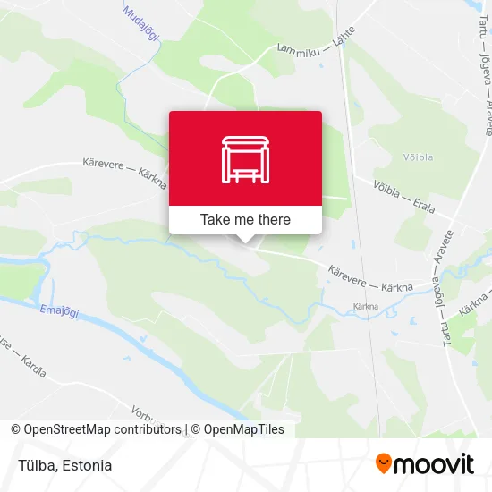 Карта Tülba