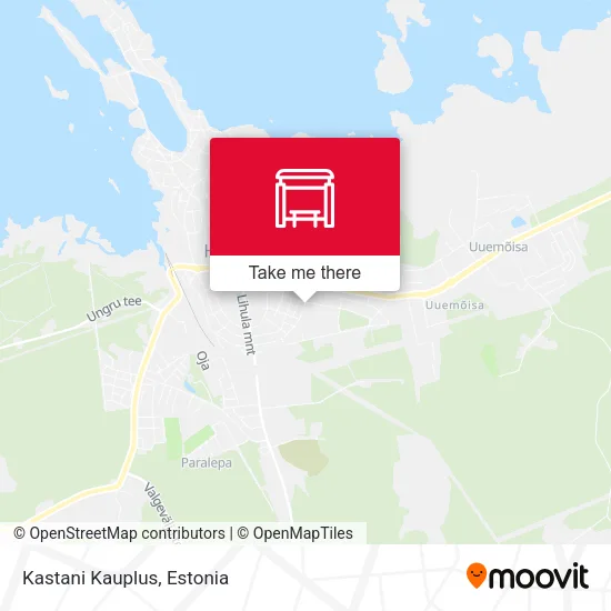 Карта Kastani Kauplus