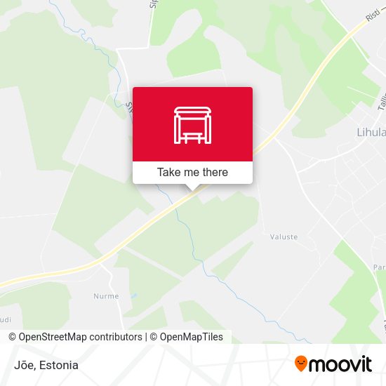 Карта Jõe