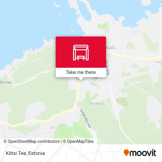 Карта Kiltsi Tee