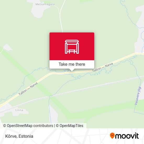 Карта Kõrve