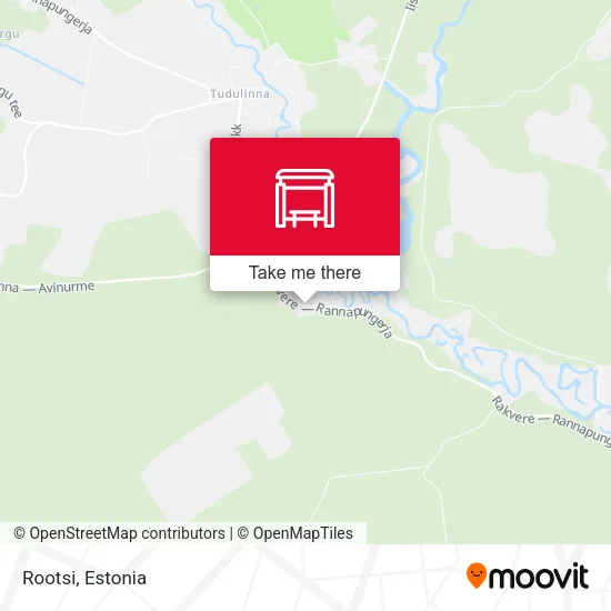Карта Rootsi