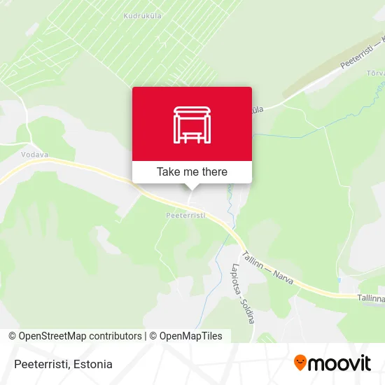 Карта Peeterristi