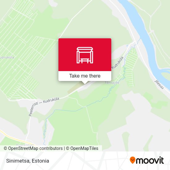 Карта Sinimetsa
