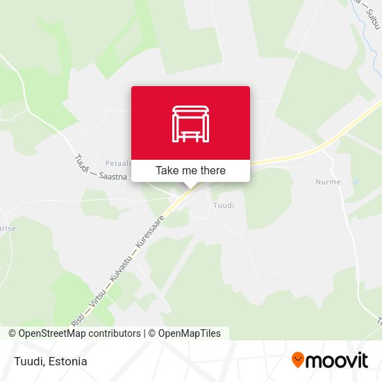 Карта Tuudi