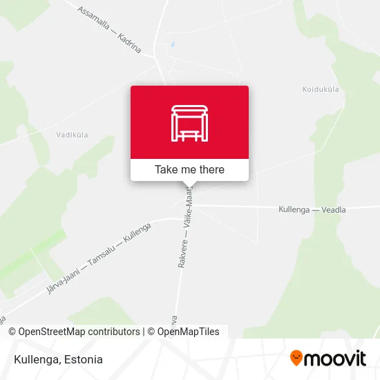 Карта Kullenga