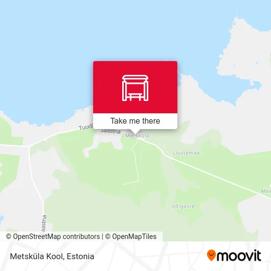 Карта Metsküla Kool