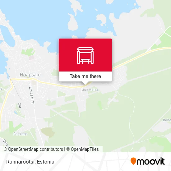 Карта Rannarootsi