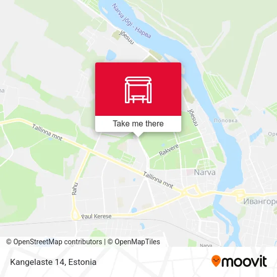 Карта Kangelaste 14