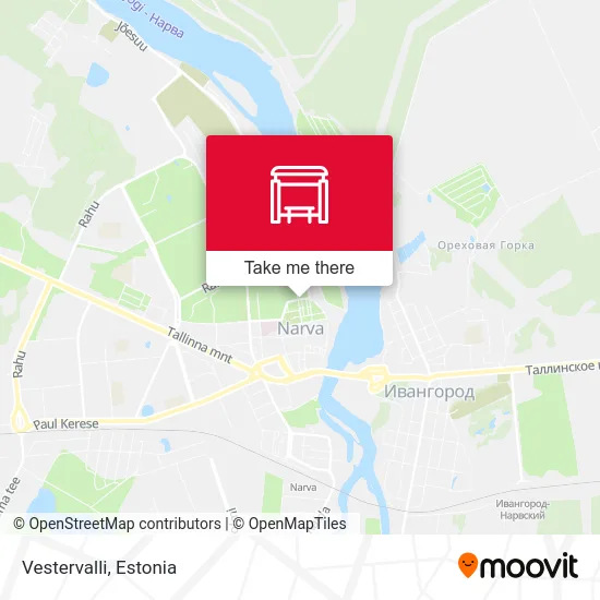 Карта Vestervalli