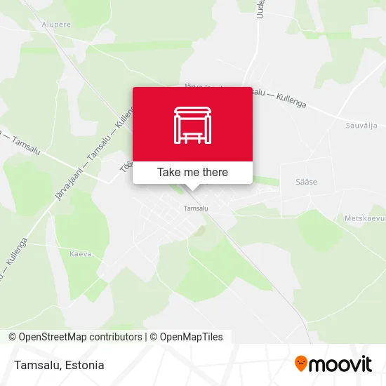 Карта Tamsalu