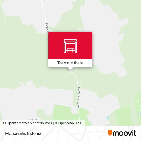 Карта Metsavahi