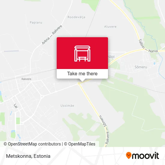 Карта Metskonna