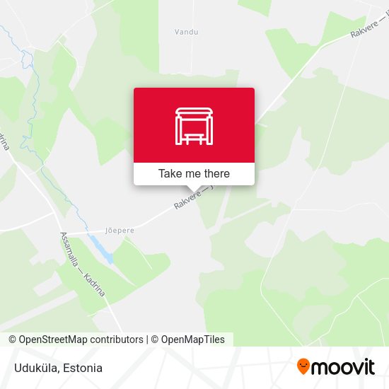 Карта Uduküla