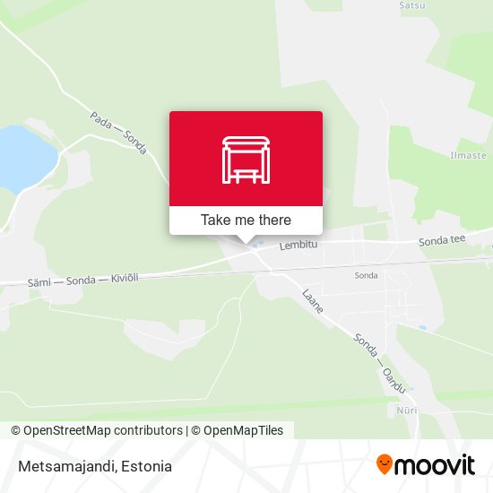Карта Metsamajandi