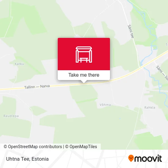 Карта Uhtna Tee