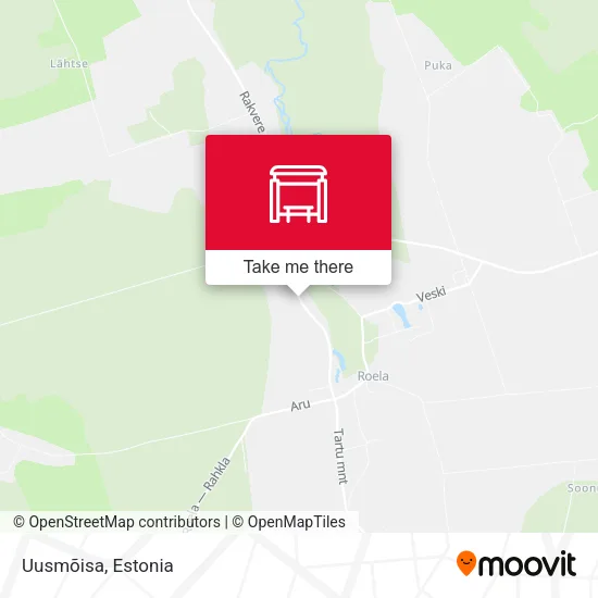 Карта Uusmõisa