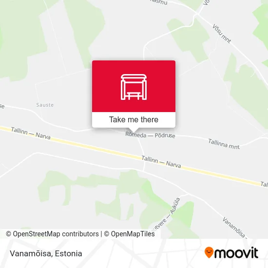 Карта Vanamõisa