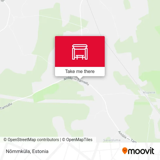 Карта Nõmmküla