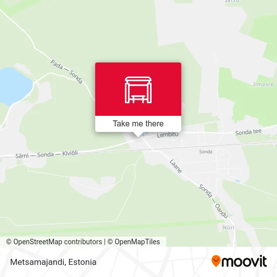 Карта Metsamajandi