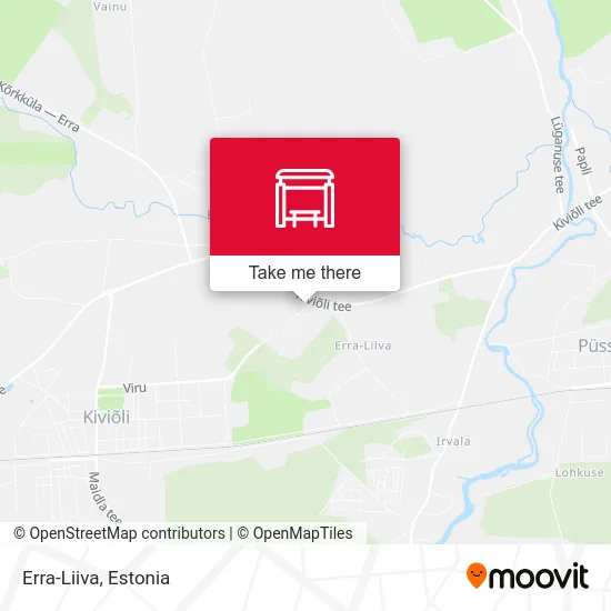 Карта Erra-Liiva