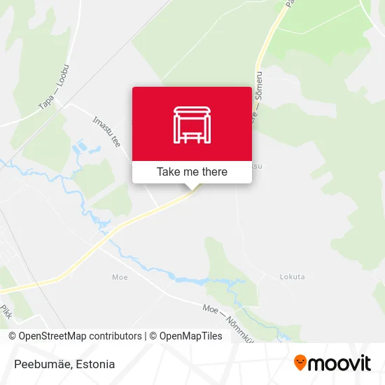 Карта Peebumäe